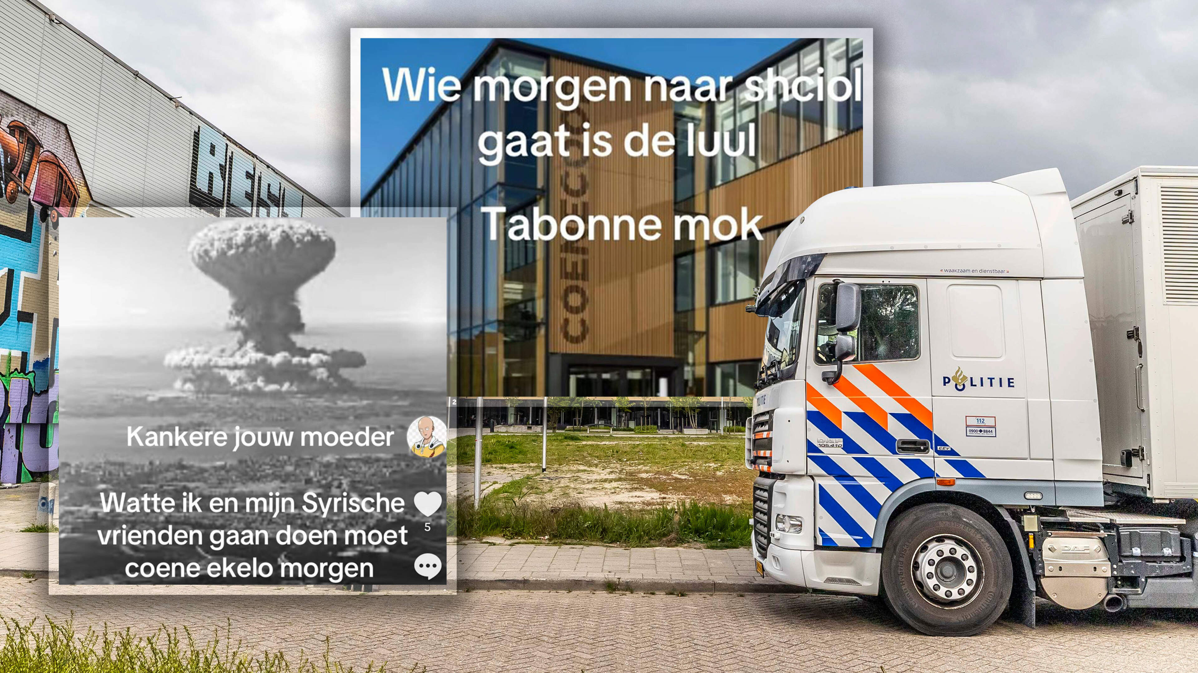 Arrestaties na dreigement middelbare school in Waddinxveen: ’Er gaan bommen vallen’